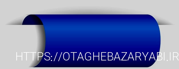 Free vector blue baner design on white background